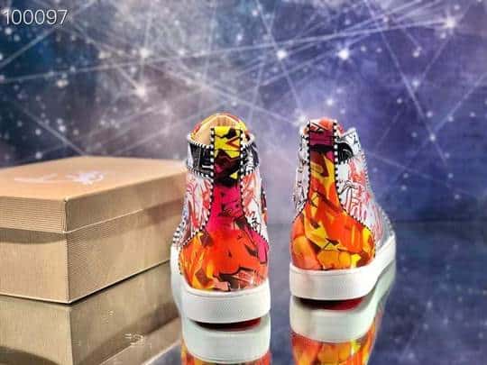 CHRISTIAN LOUBOUTIN HIGH TOP SNEAKER - CL134