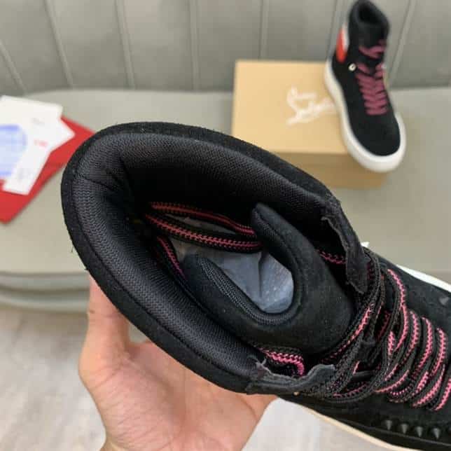 CHRISTIAN LOUBOUTIN HIGH TOP SNEAKER - CL120