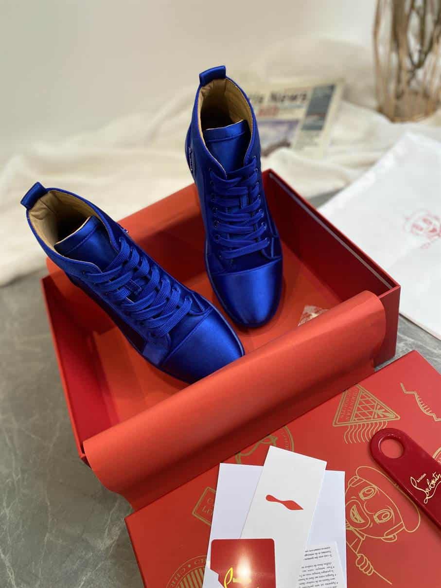 CHRISTIAN LOUBOUTIN HIGH TOP SNEAKER - CL130