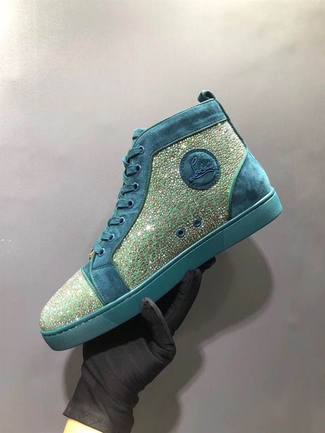 CHRISTIAN LOUBOUTIN HIGH TOP SNEAKER - CL143