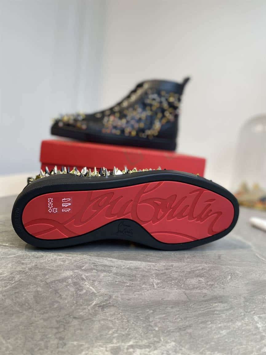 CHRISTIAN LOUBOUTIN HIGH TOP SNEAKER - CL125