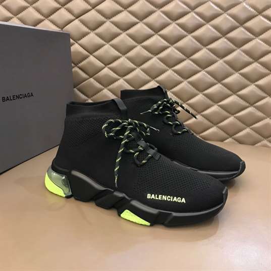 BALENCIAGA MEN'S SPEED LACE-UP SNEAKER - BB161