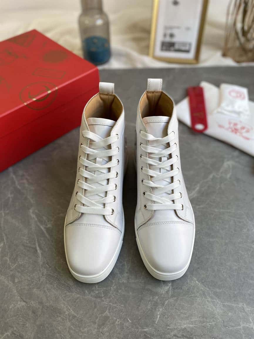 CHRISTIAN LOUBOUTIN HIGH TOP SNEAKER - CL129