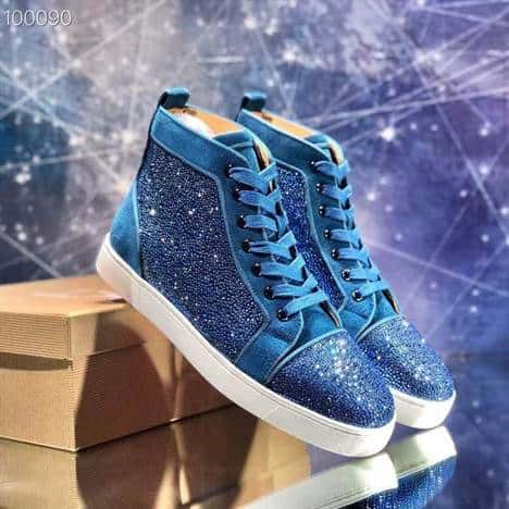 CHRISTIAN LOUBOUTIN HIGH TOP SNEAKER - CL137