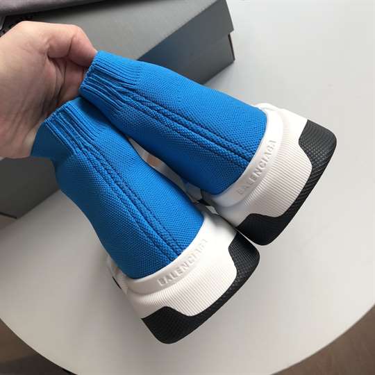 BALENCIAGA SPEED 2.0 SNEAKER IN BLUE - BB147