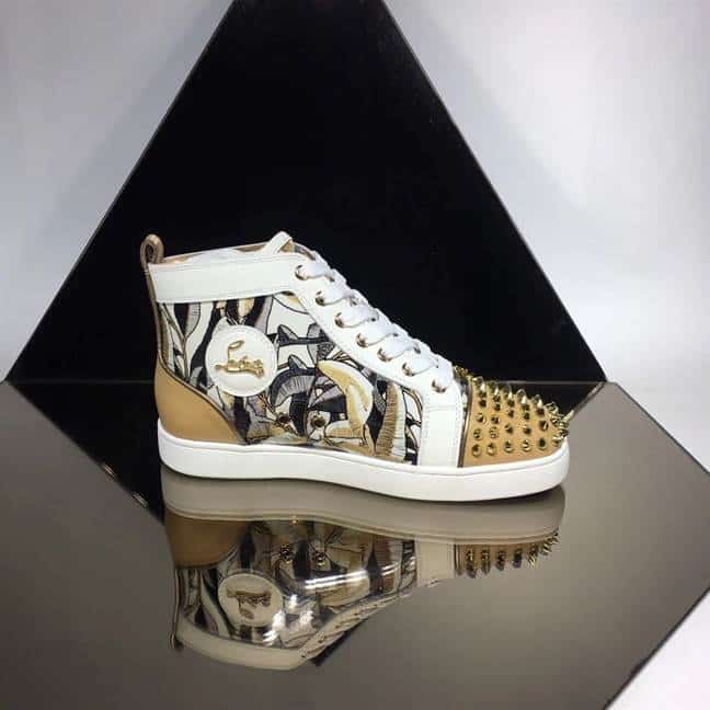 CHRISTIAN LOUBOUTIN HIGH TOP SNEAKER - CL146