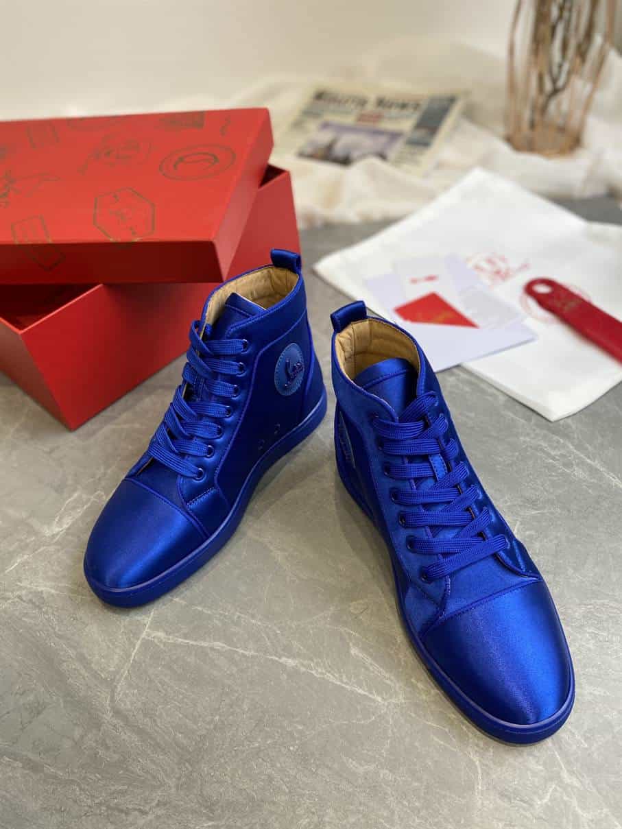 CHRISTIAN LOUBOUTIN HIGH TOP SNEAKER - CL130