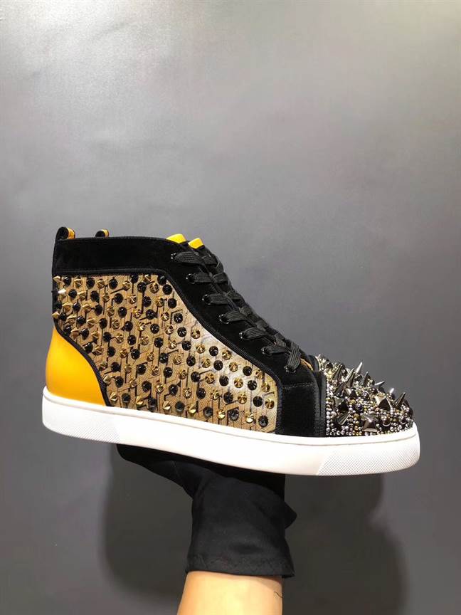 CHRISTIAN LOUBOUTIN HIGH TOP SNEAKER - CL141