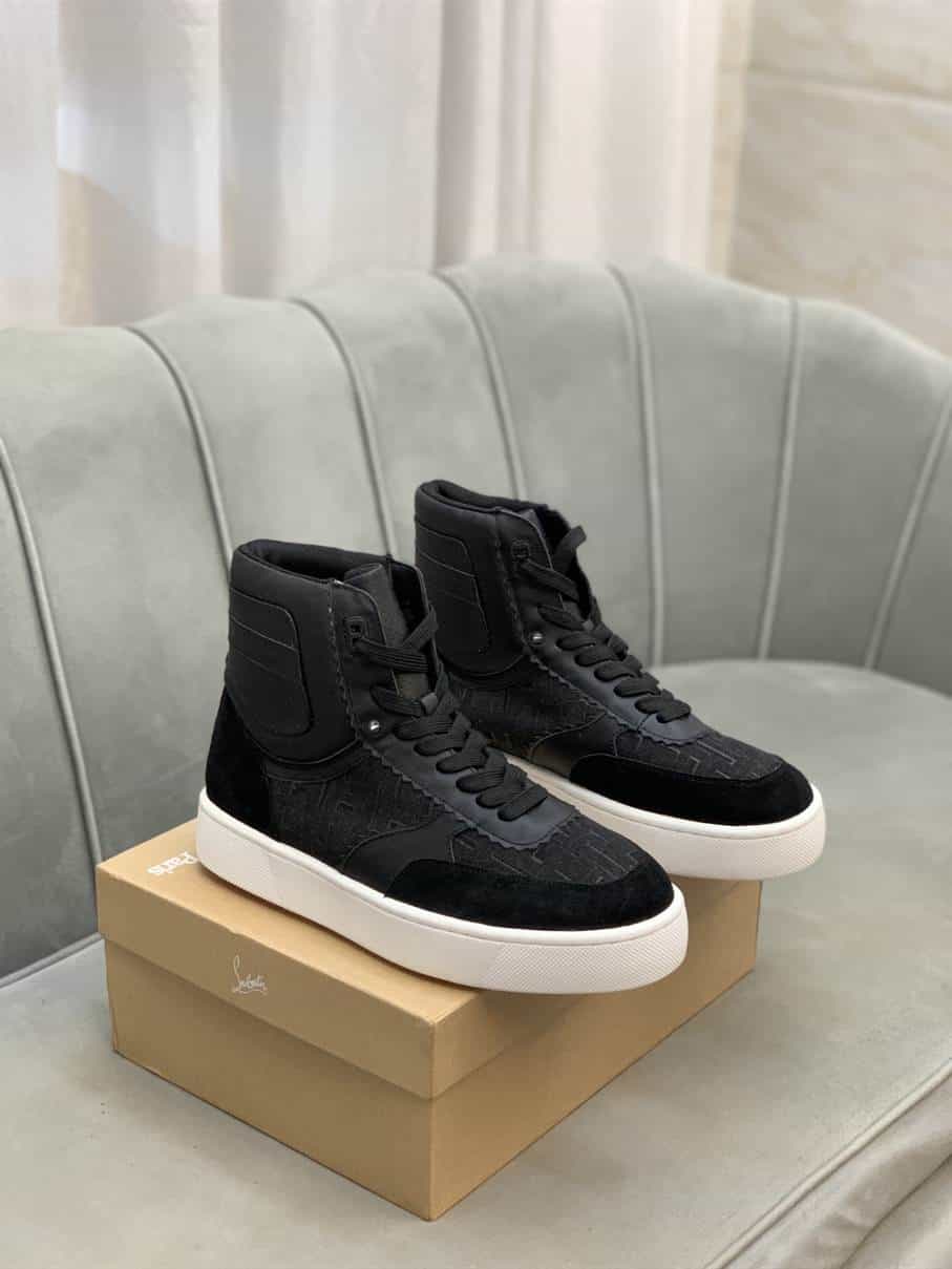 CHRISTIAN LOUBOUTIN HIGH TOP SNEAKER - CL119