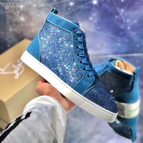 CHRISTIAN LOUBOUTIN HIGH TOP SNEAKER - CL137