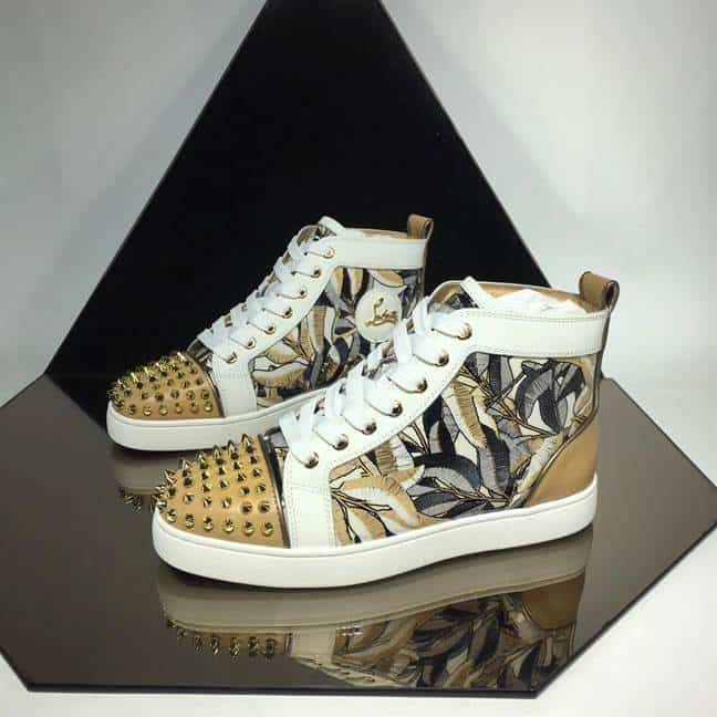 CHRISTIAN LOUBOUTIN HIGH TOP SNEAKER - CL146