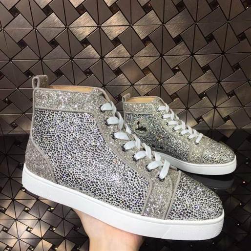 CHRISTIAN LOUBOUTIN HIGH TOP SNEAKER - CL138