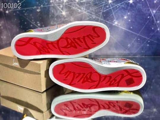 CHRISTIAN LOUBOUTIN HIGH TOP SNEAKER - CL135