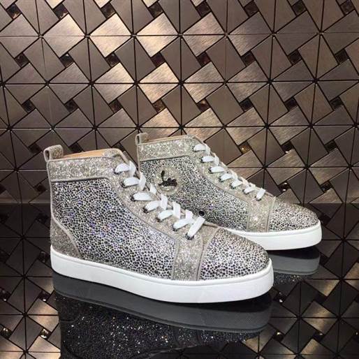 CHRISTIAN LOUBOUTIN HIGH TOP SNEAKER - CL138