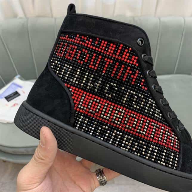 CHRISTIAN LOUBOUTIN HIGH TOP SNEAKER - CL131