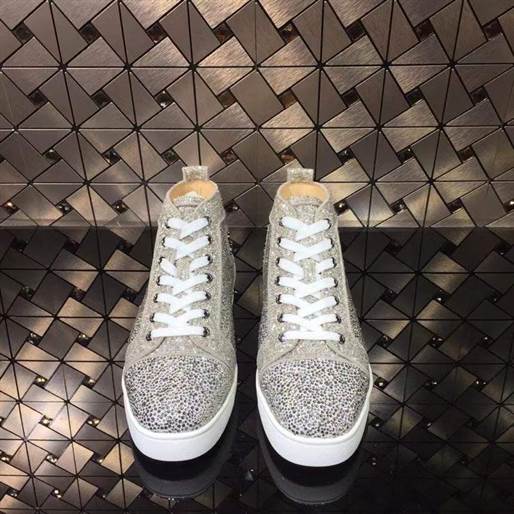 CHRISTIAN LOUBOUTIN HIGH TOP SNEAKER - CL138