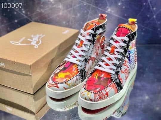 CHRISTIAN LOUBOUTIN HIGH TOP SNEAKER - CL134