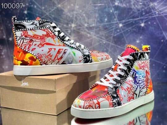 CHRISTIAN LOUBOUTIN HIGH TOP SNEAKER - CL134