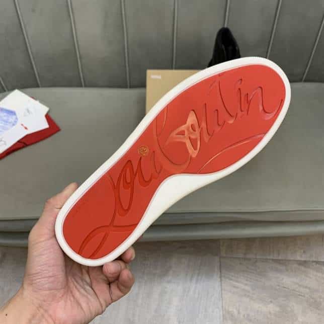 CHRISTIAN LOUBOUTIN HIGH TOP SNEAKER - CL119