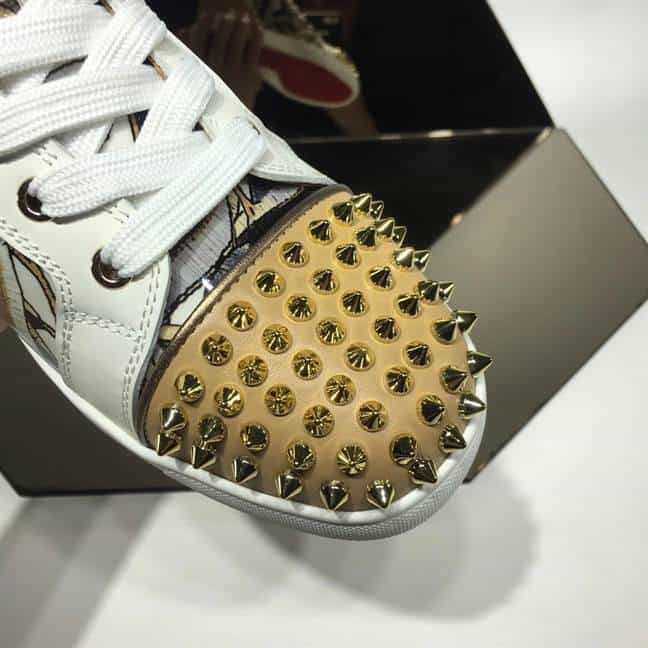 CHRISTIAN LOUBOUTIN HIGH TOP SNEAKER - CL146