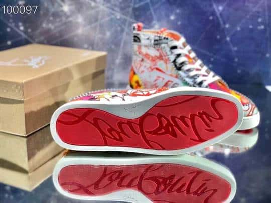 CHRISTIAN LOUBOUTIN HIGH TOP SNEAKER - CL134