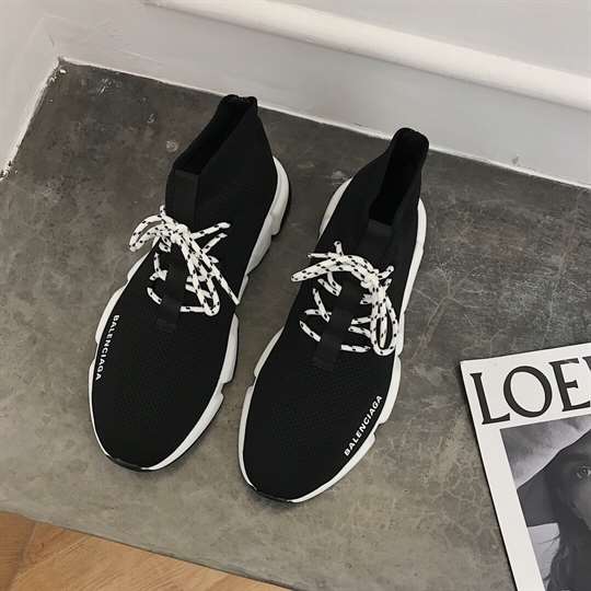 BALENCIAGA MEN'S SPEED LACE-UP SNEAKER - BB162