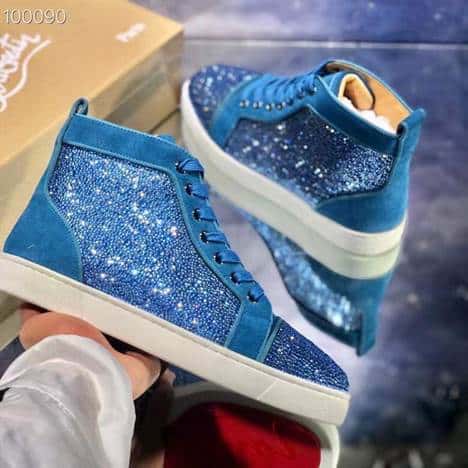 CHRISTIAN LOUBOUTIN HIGH TOP SNEAKER - CL137