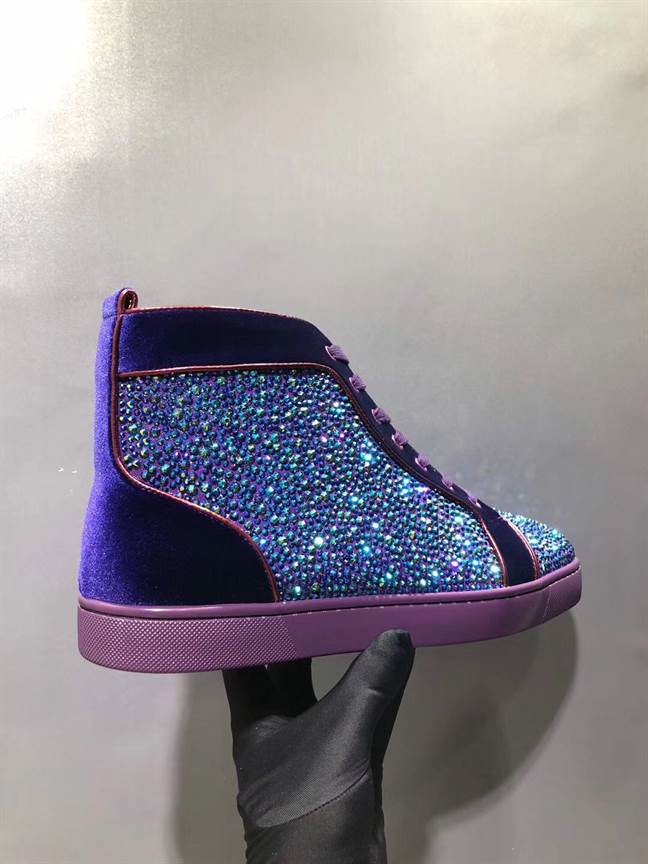 CHRISTIAN LOUBOUTIN HIGH TOP SNEAKER - CL140
