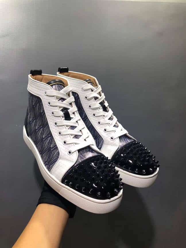CHRISTIAN LOUBOUTIN HIGH TOP SNEAKER - CL144