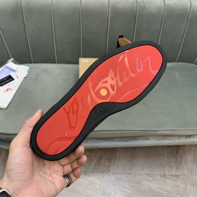 CHRISTIAN LOUBOUTIN HIGH TOP SNEAKER - CL131