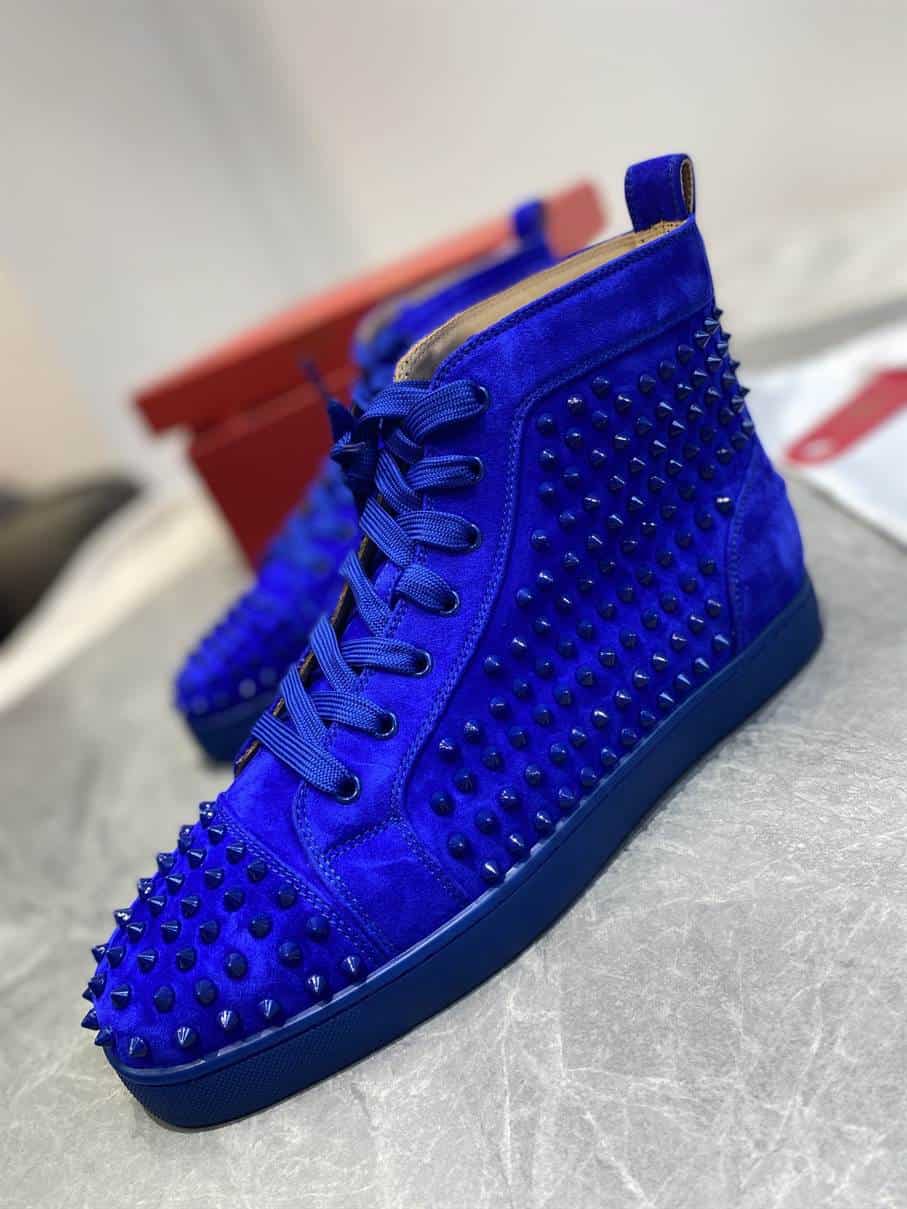 CHRISTIAN LOUBOUTIN HIGH TOP SNEAKER - CL122