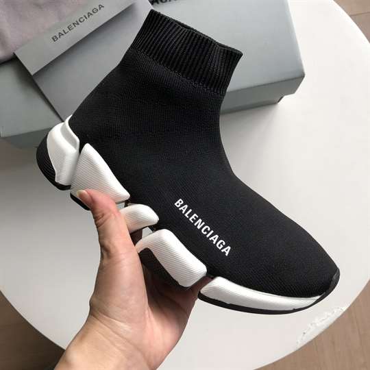 BALENCIAGA SPEED 2.0 SNEAKER IN BLACK - BB145