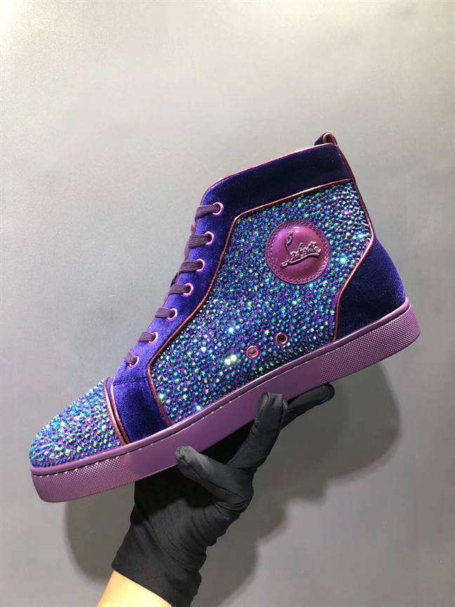 CHRISTIAN LOUBOUTIN HIGH TOP SNEAKER - CL140