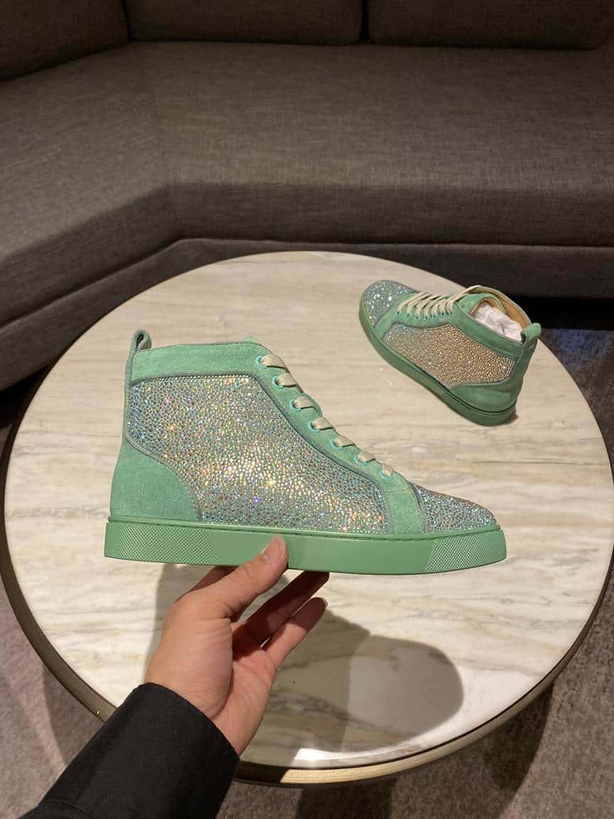 CHRISTIAN LOUBOUTIN HIGH TOP SNEAKER - CL145