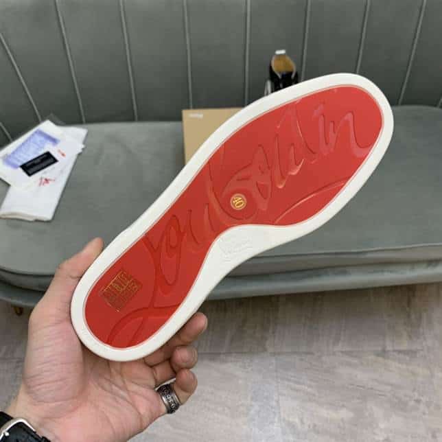 CHRISTIAN LOUBOUTIN HIGH TOP SNEAKER - CL132