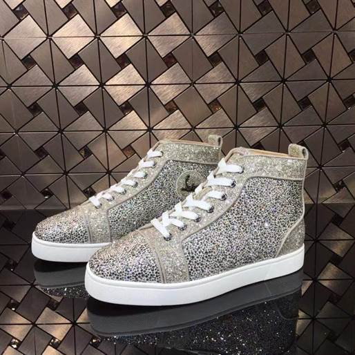 CHRISTIAN LOUBOUTIN HIGH TOP SNEAKER - CL138