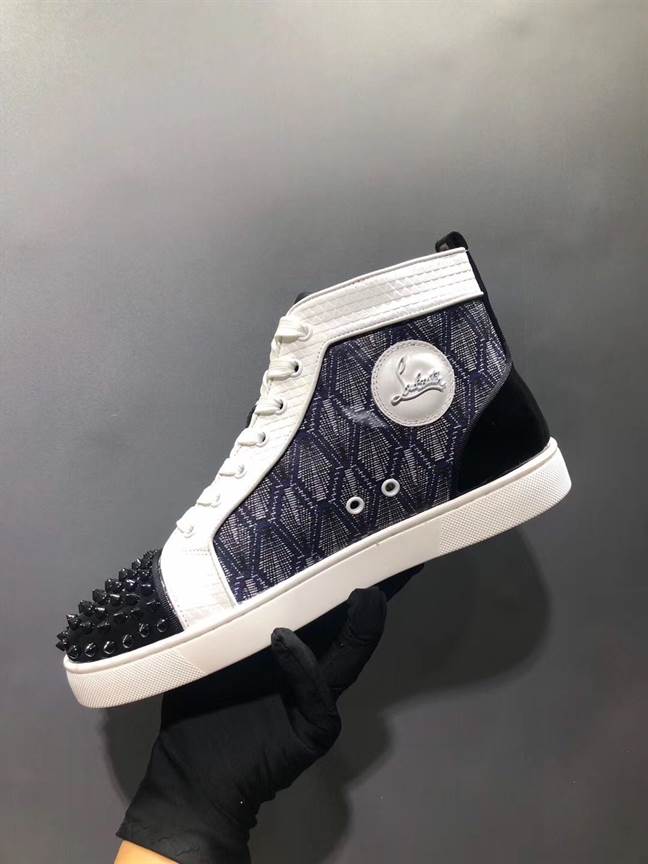 CHRISTIAN LOUBOUTIN HIGH TOP SNEAKER - CL144