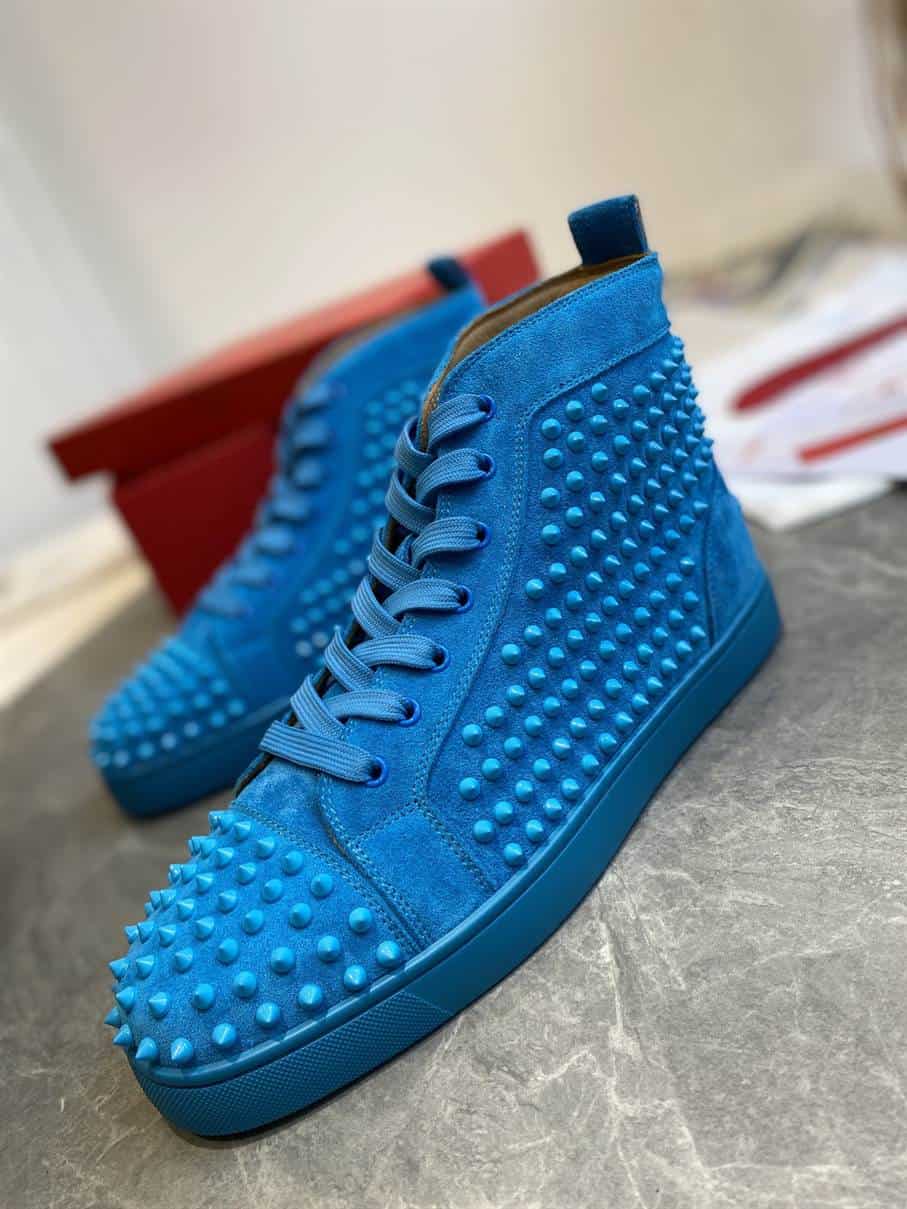 CHRISTIAN LOUBOUTIN HIGH TOP SNEAKER - CL121