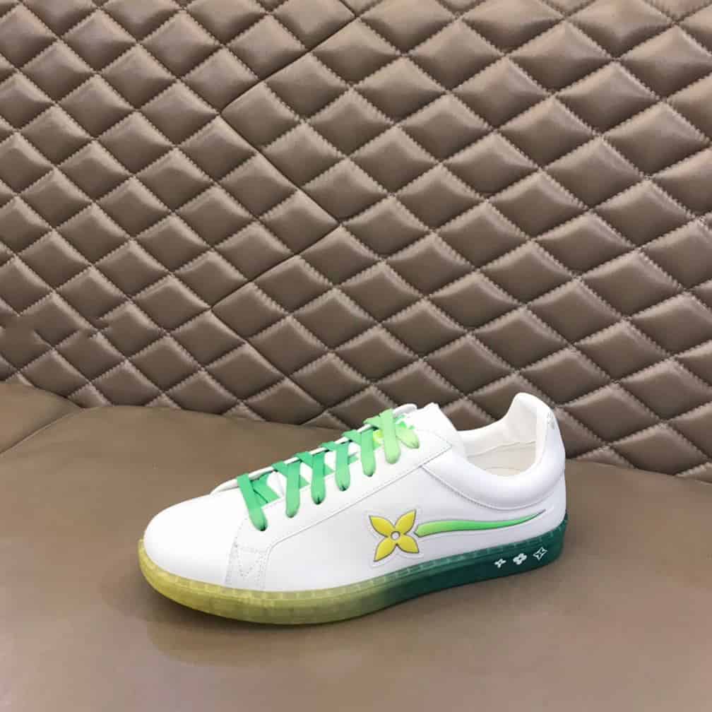 Louis Vuitton Luxembourg Samothrace Trainers In Jaune - LSVT274