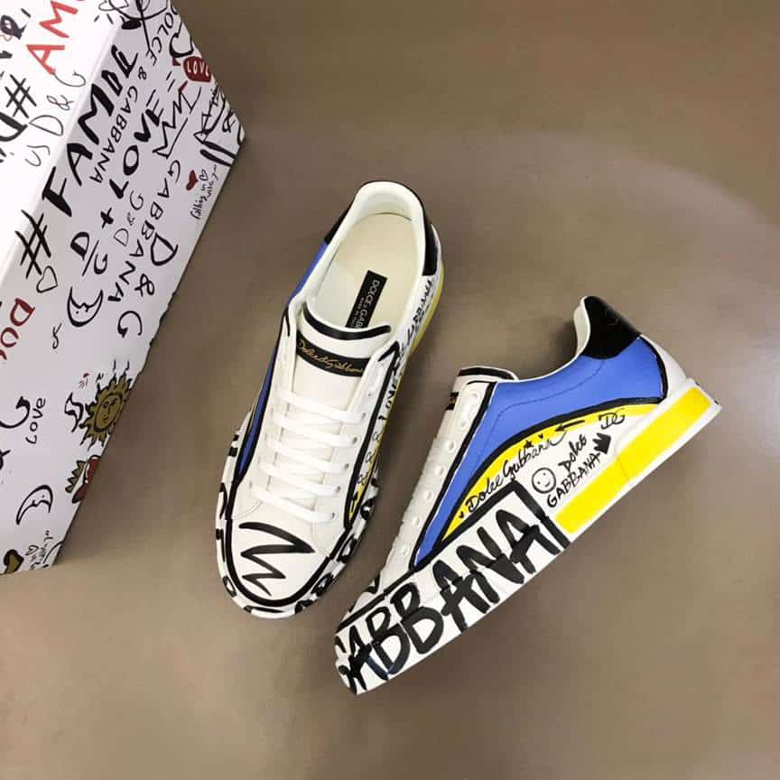 DOLCE AND GABBANA PORTOFINO SNEAKERS LIMITED EDITION - DG102