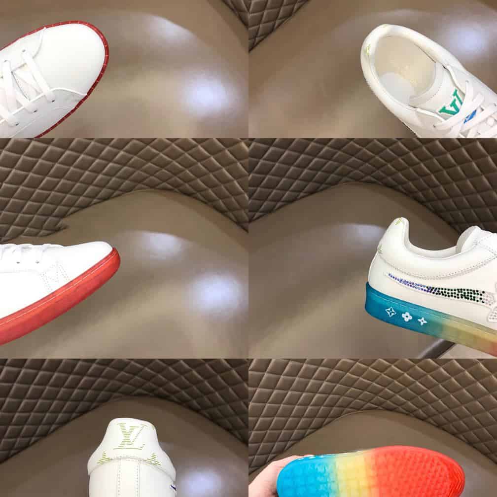 Louis Vuitton Luxembourg Samothrace Trainers In White - LSVT275