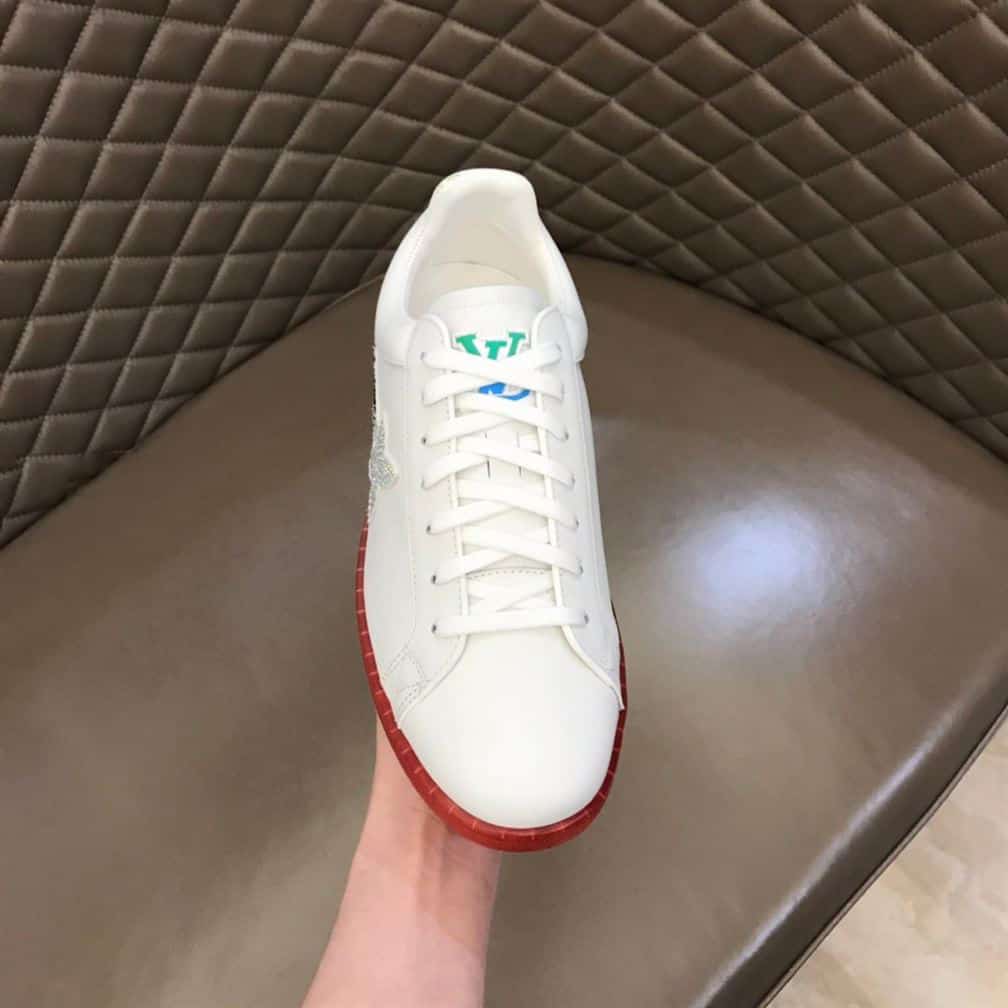 Louis Vuitton Luxembourg Samothrace Trainers In White - LSVT275