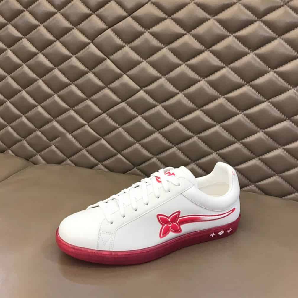 Louis Vuitton Luxembourg Samothrace Trainers In Rouge - LSVT273