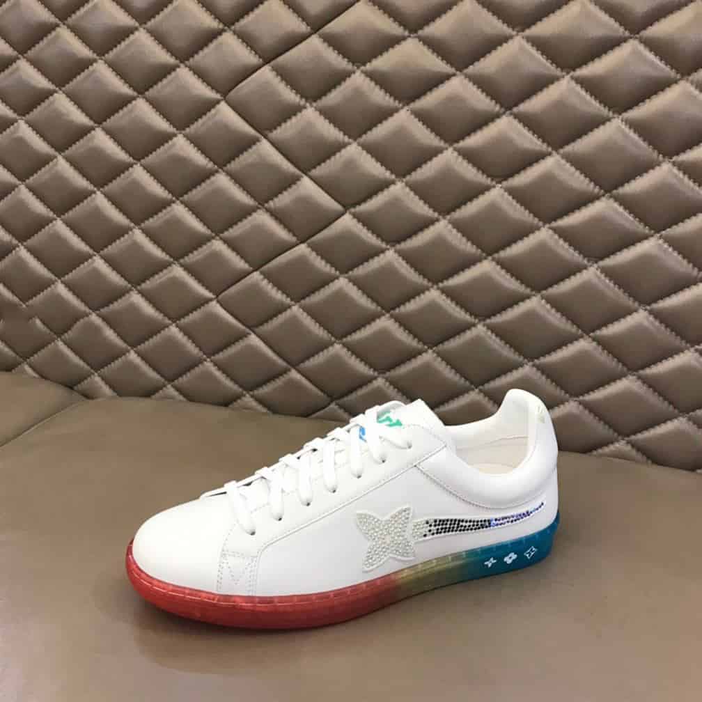 Louis Vuitton Luxembourg Samothrace Trainers In White - LSVT275