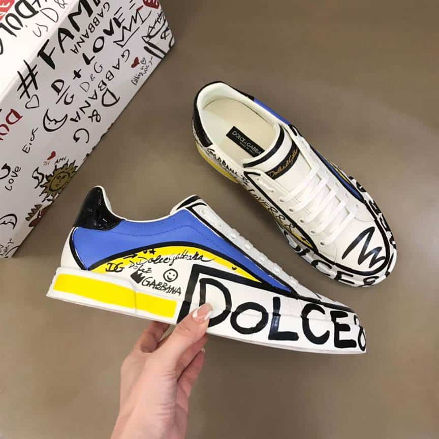 DOLCE AND GABBANA PORTOFINO SNEAKERS LIMITED EDITION - DG102