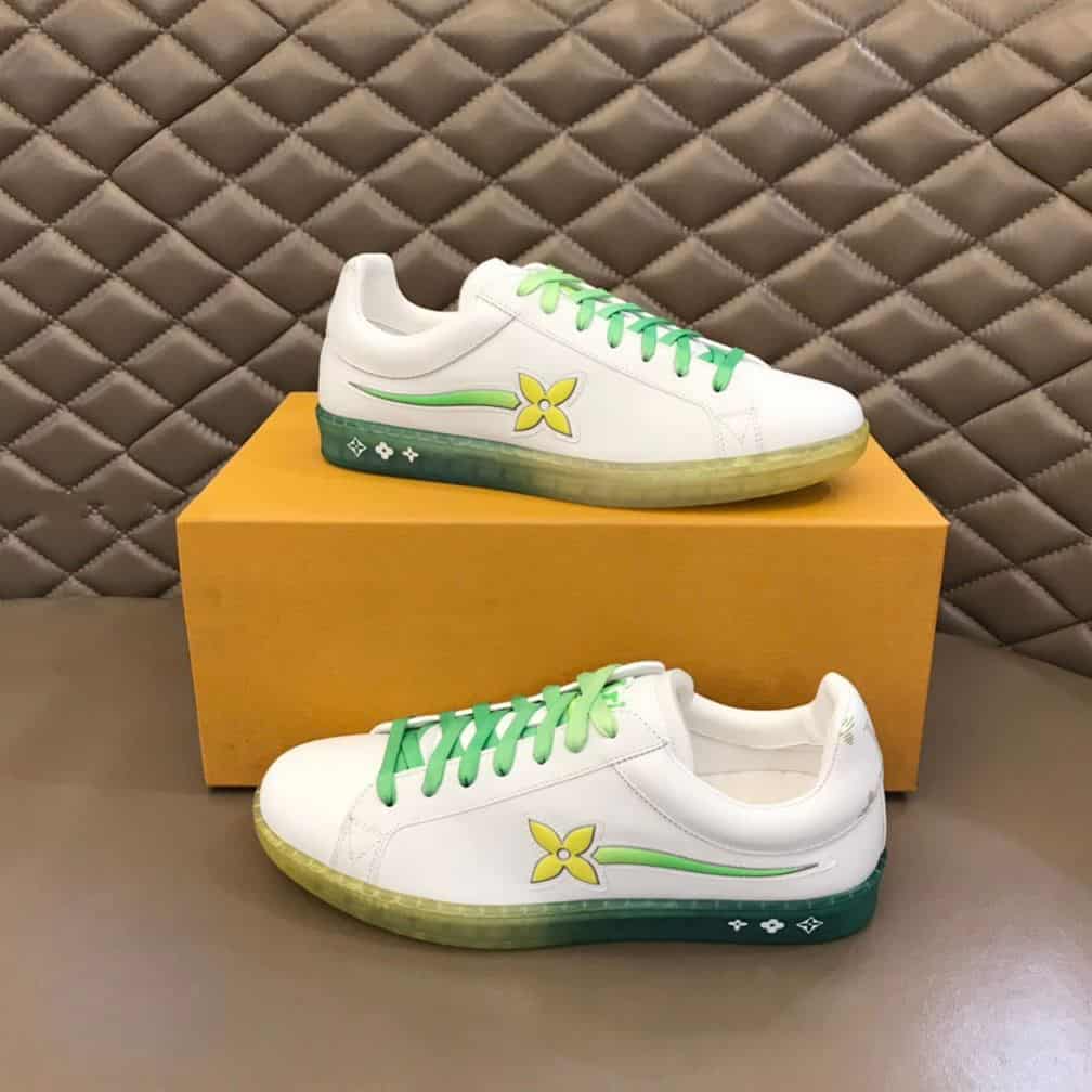 Louis Vuitton Luxembourg Samothrace Trainers In Jaune - LSVT274