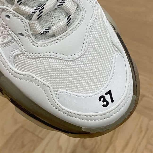 BALENCIAGA MEN'S TRIPLE S SNEAKER CLEAR SOLE - BB192