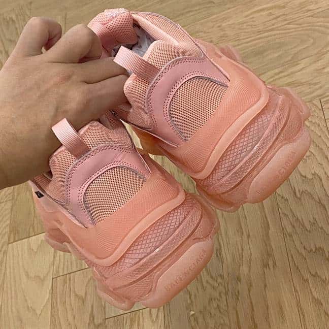 BALENCIAGA TRIPLE S SNEAKER CLEAR SOLE - BB199