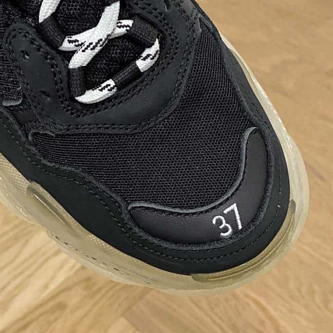 BALENCIAGA MEN'S TRIPLE S SNEAKER CLEAR SOLE - BB200