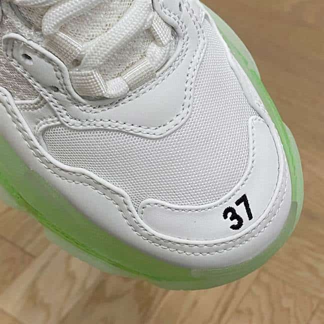 BALENCIAGA MEN'S TRIPLE S SNEAKER CLEAR SOLE - BB190